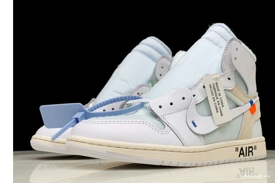 1 100  White Retro High AQ0818 Jordan O-W Air AQ0818-100 1027